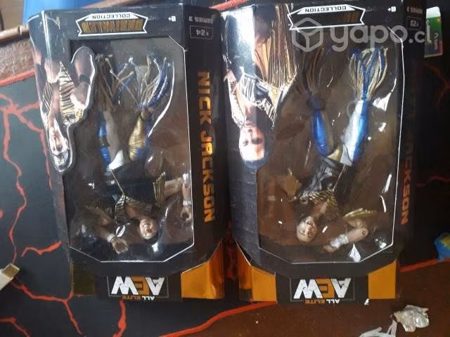 Figuras aew y wwe