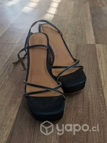 Sandalia de tacón GRETA VERDE MIM SHOES - Imagen 3