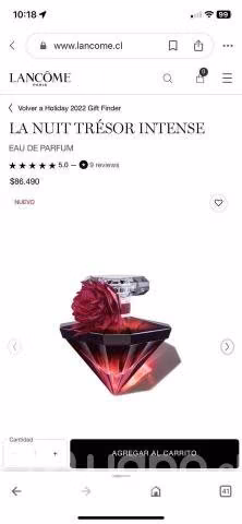 La nuit trésor intense nuevo de lancôme