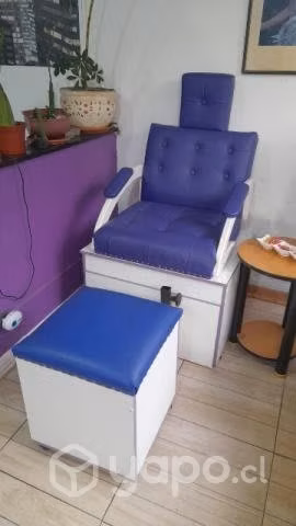 Sillon para realizar pedicure