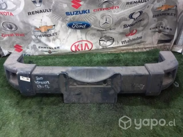 Parachoque trasero jeep wrangler 2007 2018