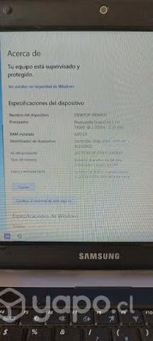 Notebook Samsung - Imagen 4