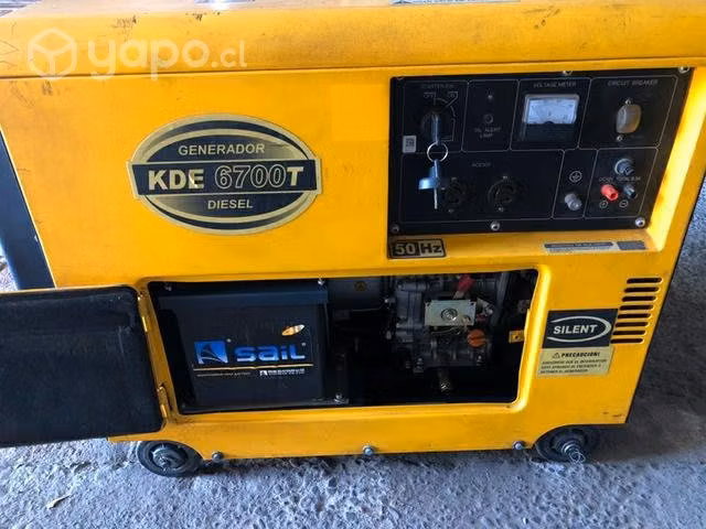 Generador KIPOR diésel KDE-6700
