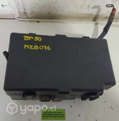 Caja Con Relay Fusible Motor (MZB076) Mazda BT50