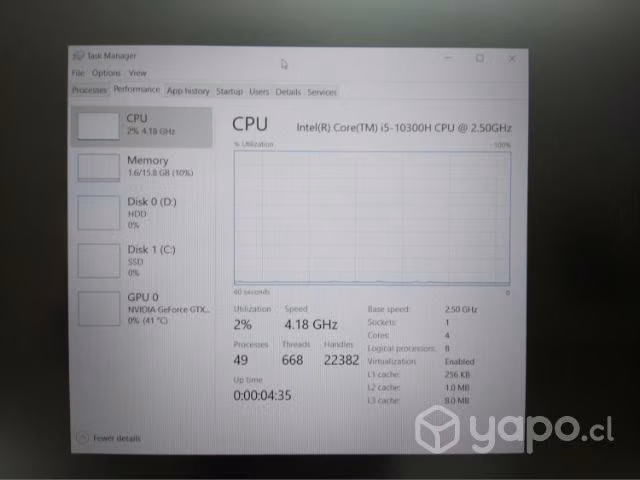Notebook Gaming Dell G3 15 3500