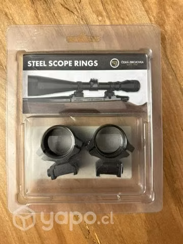 Monturas scope rings CZ