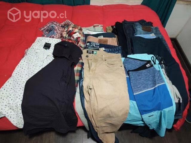 Lote de ropa de Hombre nueva y usada 1 vez