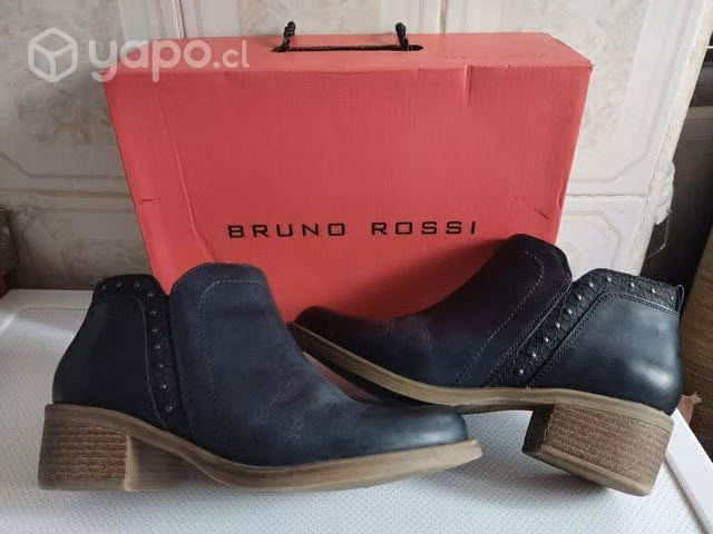 Lindos zapatos bruno rossi de cuero nueva - Imagen 6