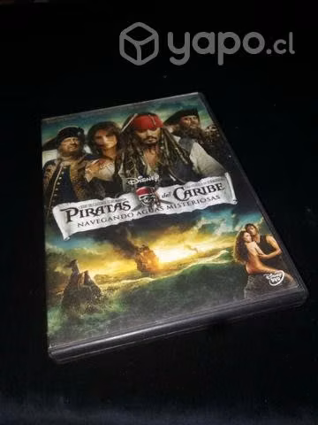 Película Piratas del caribe 4 dvd