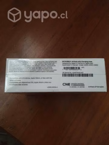 Air Pods II Nuevos Originales