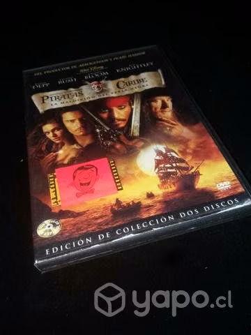 Película Piratas del caribe; La maldición dvd