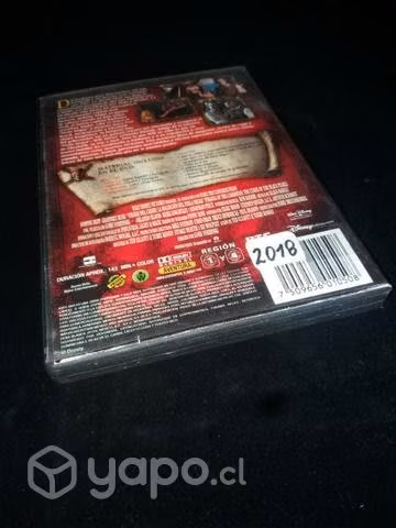 Película Piratas del caribe; La maldición dvd