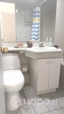 Departamento a pasos de metro Santa Lucia - Imagen 9