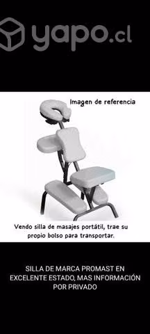 Silla De masajes Portátil poco Uso