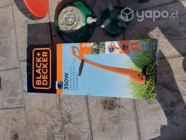 Kit jardinero podadora, orilladora y aspersores