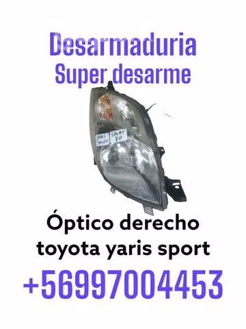 Óptico Toyota yaris sport derecho