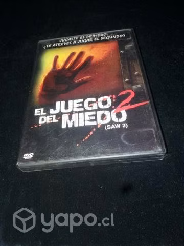 Película El juego del miedo 2 dvd