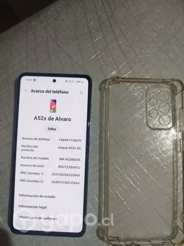 SANSUNG A52s - Imagen 2