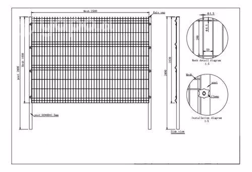 Pack 140 Rejas Acmafor Para Cierre De 1,83m X 2,50