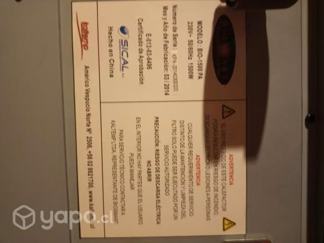 Estufa electrica infraroja - Imagen 2