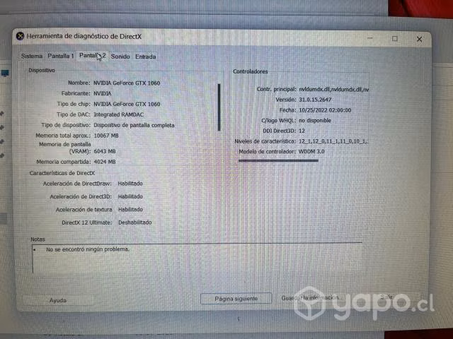 Notebook Gamer Asus TUF FX504 I5 USADO - Imagen 3