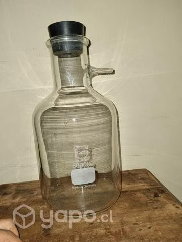 Matraz frasco de filtracion
