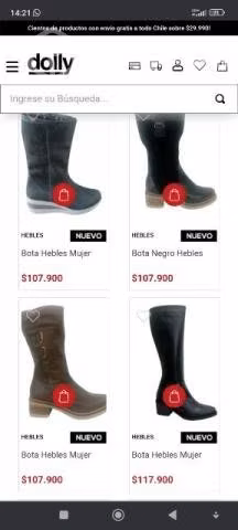 Botas de cuero n36