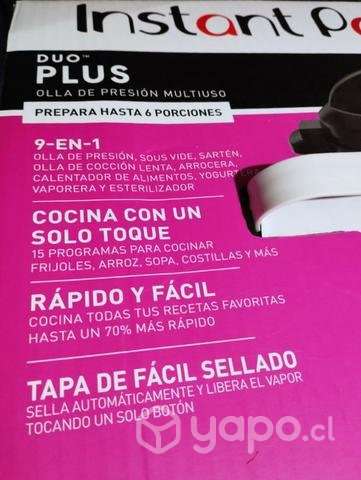 Olla a presión Instant Pot duo plus 5,7 litros