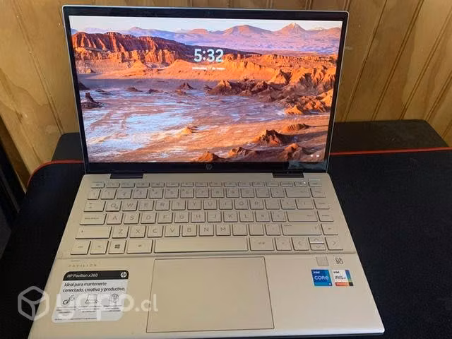 Notebook HP pantalla táctil