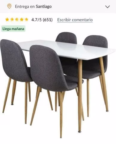 Juego de comedor