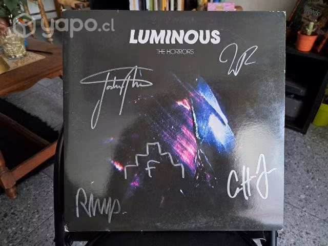 Vinilo the horrors autografiado