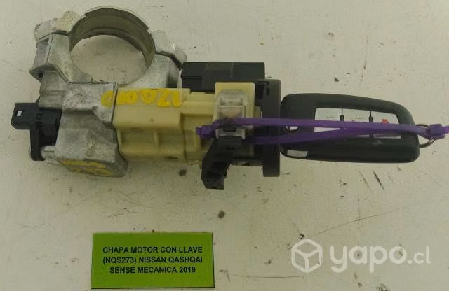 Chapa Motor Con Llave (NQS273) Nissan Qashqai Sens