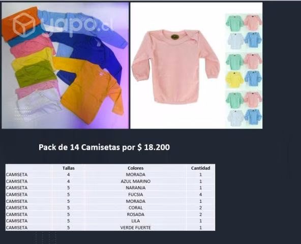 Camisetas de algodón