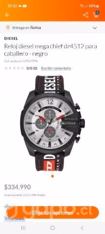 Reloj Nuevo Diesel