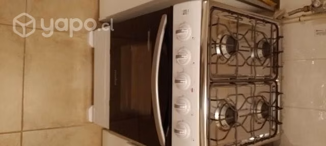 Cocina Mabe convertida para gas de cañería