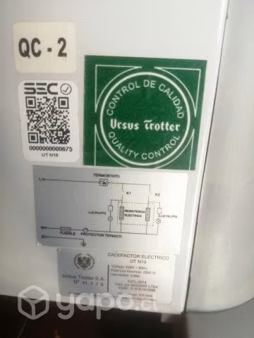 Convector Eléctrico Ursus Trotter
