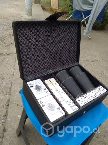 Caja de cuero multijuego nuevo