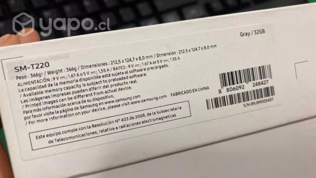 Tablet samsung