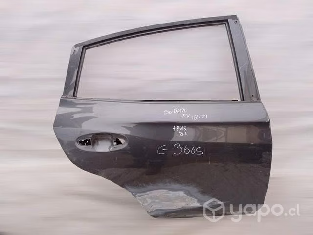 Puerta Trasera RH Subaru Xv 2018 2021