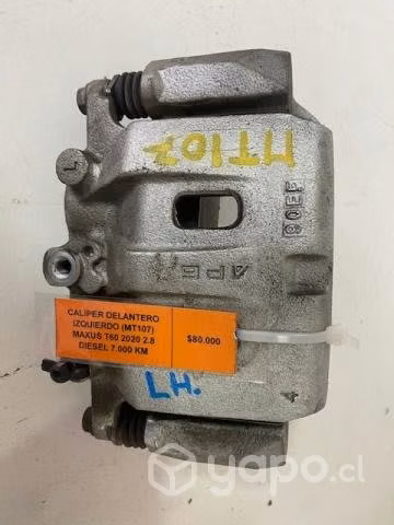 Caliper delantero izquierdo (MT107) Maxus T60 2020