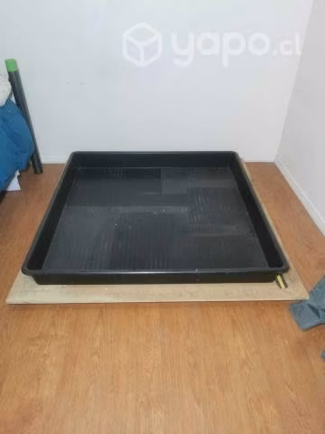 Base con ruedas para indoor 120X120cm