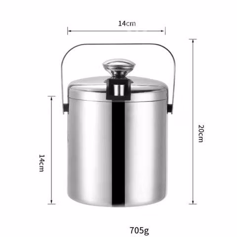 Hielera acero inoxidable doble capa