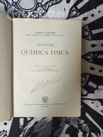 Tratado de Química Física, Samuel Glasstone