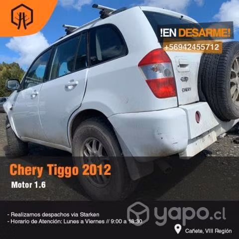 Piola acelerador chery tiggo 2012