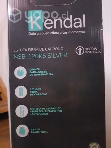 Estufa Kendal Fibra de Carbono / NSB 120K5 (Nueva)