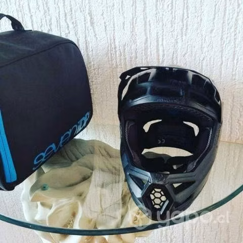 Casco integral carbon talla M/L negro
