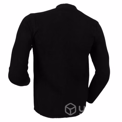 Chaleco XL Exclusivo Abierto Manga Larga Negro