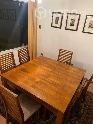 Mesa comedor con 7 sillas - Imagen 2