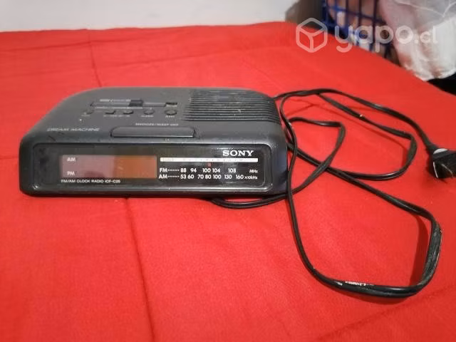 Radio despertador solo para repuesto