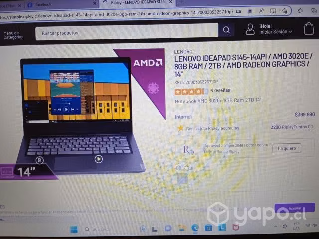 Lenovo Ideapad s145-14api - Imagen 3